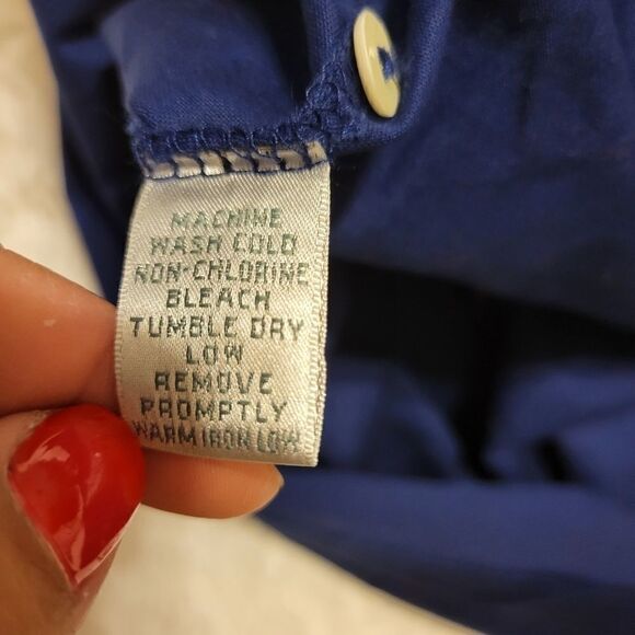 Martin blue Pima cotton polo shirt   - Picture 5 of 7